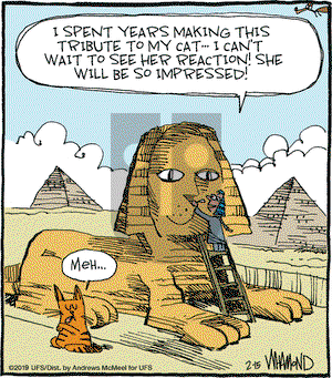 Reality Check on Friday February 15, 2019 Comic Strip