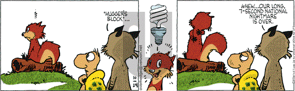 Over the Hedge on Thursday October 24, 2013 Comic Strip