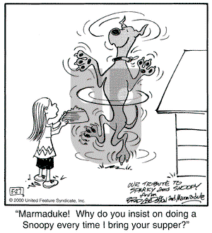 Marmaduke on Saturday May 27, 2000 Comic Strip