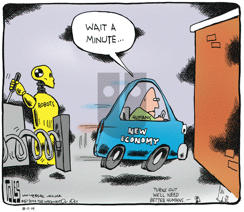 Tom Toles on Monday August 11, 2014 Comic Strip