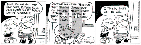 Soup to Nutz - Old on Tuesday October 26, 2004 Comic Strip