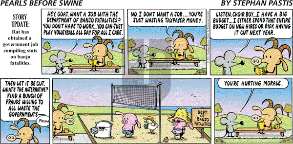 Pearls Before Swine on Sunday November 20, 2011 Comic Strip