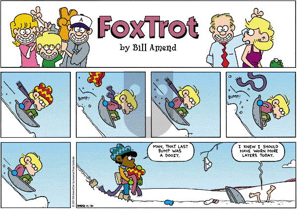 FoxTrot on Sunday December 30, 2001 Comic Strip