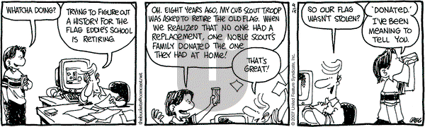 The Buckets on Monday February 4, 2008 Comic Strip