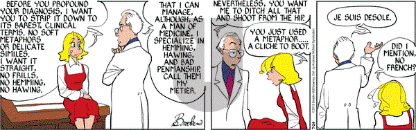 9 Chickweed Lane on Monday July 29, 2019 Comic Strip