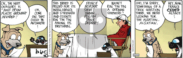 Get Fuzzy on Saturday June 14, 2014 Comic Strip