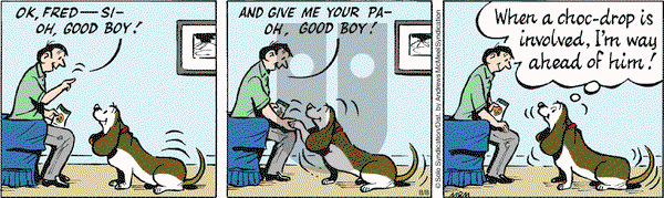 Fred Basset on Wednesday August 8, 2018 Comic Strip