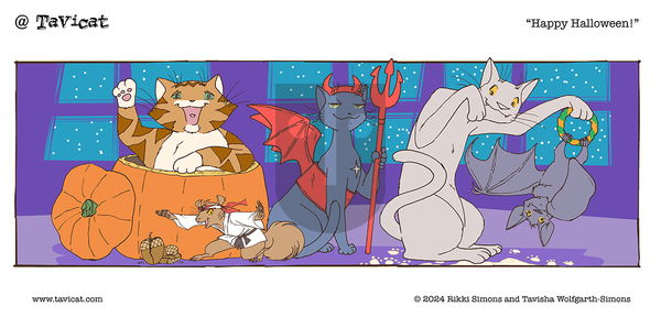 @Tavicat on Wednesday October 30, 2024 Comic Strip