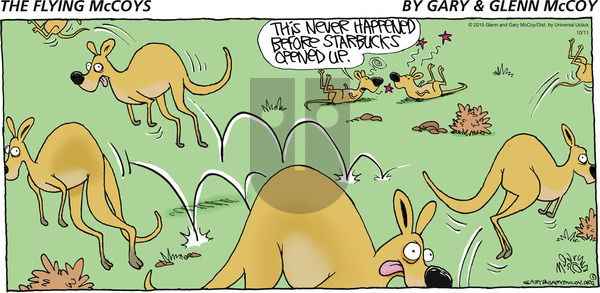 The Flying McCoys on Sunday October 11, 2015 Comic Strip