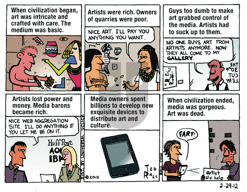Ted Rall on Wednesday February 29, 2012 Comic Strip