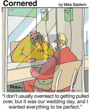 Cornered on Friday April 17, 2020 Comic Strip