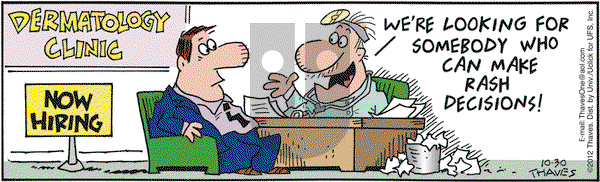 Frank and Ernest on Tuesday October 30, 2012 Comic Strip