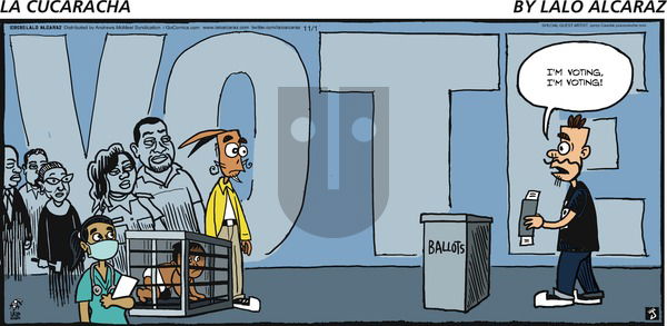 La Cucaracha on Sunday November 1, 2020 Comic Strip