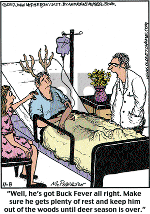 Close to Home on Wednesday November 8, 2017 Comic Strip