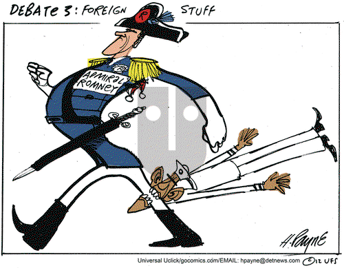 Henry Payne on Wednesday October 24, 2012 Comic Strip