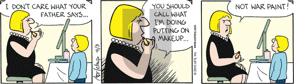 The Born Loser on Saturday April 3, 2010 Comic Strip