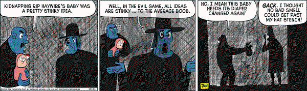 Rip Haywire on Tuesday October 31, 2017 Comic Strip