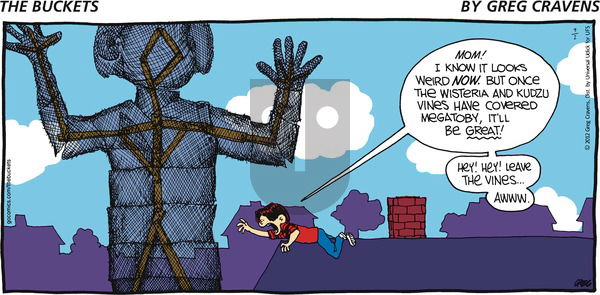 The Buckets on Sunday September 2, 2012 Comic Strip