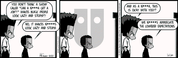 The Boondocks on Wednesday April 25, 2012 Comic Strip