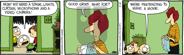 The Buckets on Friday December 11, 2009 Comic Strip