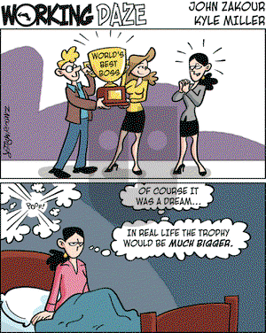 Working Daze on Monday November 12, 2007 Comic Strip