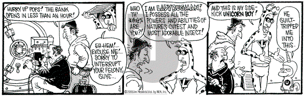 Monty on Thursday May 4, 2006 Comic Strip