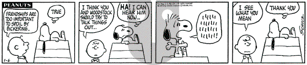 Peanuts on Thursday July 12, 1973 Comic Strip