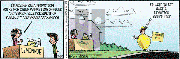 Grand Avenue on Wednesday July 20, 2011 Comic Strip