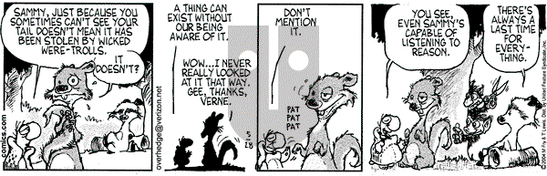 Over the Hedge on Friday May 28, 2004 Comic Strip
