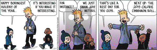 Frazz on Tuesday January 1, 2019 Comic Strip