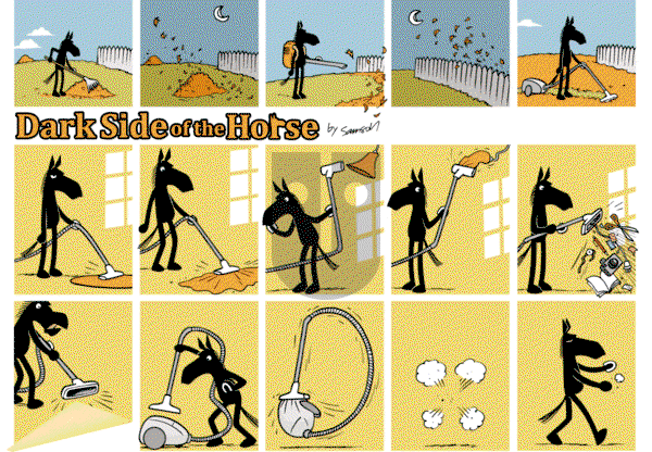 Dark Side of the Horse on Sunday April 7, 2019 Comic Strip