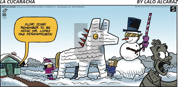 La Cucaracha on Sunday January 13, 2019 Comic Strip