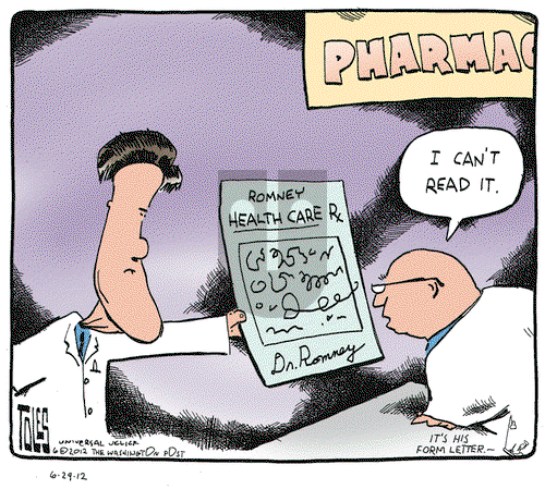Tom Toles on Friday June 29, 2012 Comic Strip