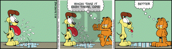 Garfield on Wednesday July 19, 2017 Comic Strip