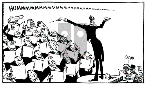Pat Oliphant on Thursday September 13, 1990 Comic Strip