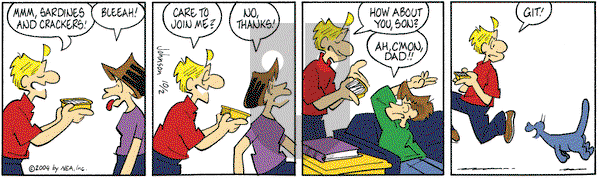 Arlo and Janis - Saturday October 2, 2004 Comic Strip