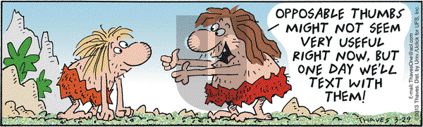 Frank and Ernest on Friday March 29, 2013 Comic Strip