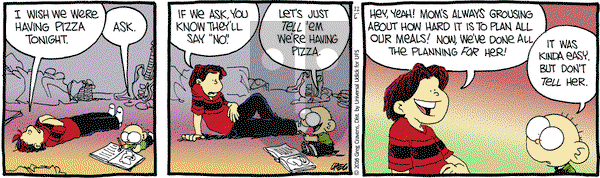The Buckets on Tuesday December 6, 2016 Comic Strip