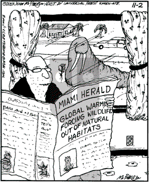 Close to Home on Friday November 2, 2007 Comic Strip