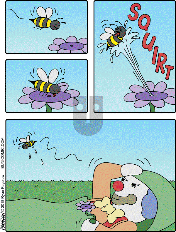 Buni on Monday April 9, 2018 Comic Strip