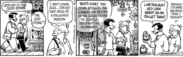 Betty on Tuesday October 10, 2000 Comic Strip
