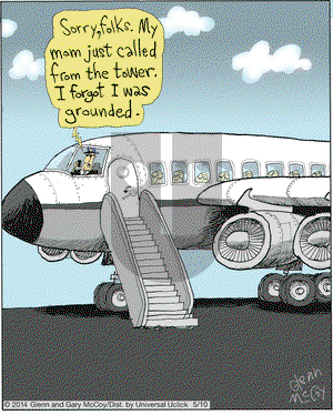 The Flying McCoys on Saturday May 10, 2014 Comic Strip