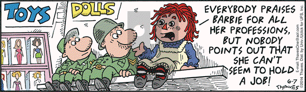 Frank and Ernest on Saturday June 7, 2014 Comic Strip