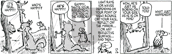 Over the Hedge - Monday December 12, 2005 Comic Strip