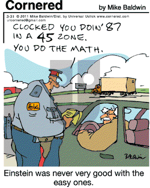 Cornered - Thursday March 31, 2011 Comic Strip