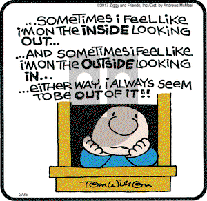 Ziggy on Saturday February 25, 2017 Comic Strip