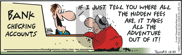 Frank and Ernest on Friday December 23, 2011 Comic Strip