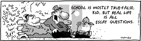 Frank and Ernest - Wednesday October 7, 1992 Comic Strip