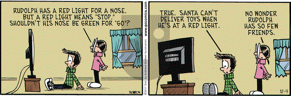 Grand Avenue on Saturday December 9, 2017 Comic Strip