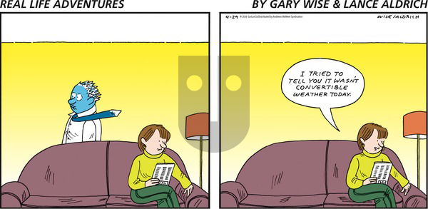 Real Life Adventures on Sunday April 29, 2018 Comic Strip